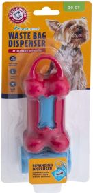 1 count Arm and Hammer Waste Bag Bone Dispenser Assorted Colors