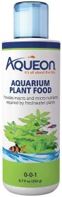 8.7 oz Aqueon Aquarium Plant Food Provides Macro and Micro Nutrients