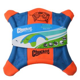 Small - 1 count Chuckit Flying Squirrel Toss Toy Assorted Colors