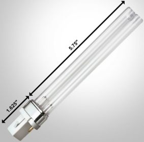 13 watt Via Aqua Plug-In UV Compact Quartz Replacement Bulb