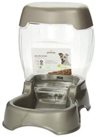 Medium - 1 count Petmate Pet Cafe Feeder Pearl Tan