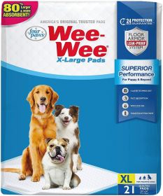 21 count Four Paws X-Large Wee Wee Pads for Dogs