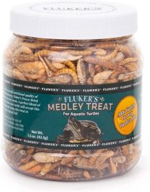 1.5 oz Flukers Medley Treat for Aquatic Turtles