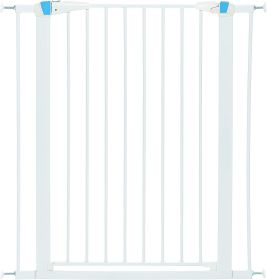 39" tall - 1 count MidWest Glow in the Dark Steel Pet Gate White