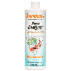 16 oz Kordon Pond AmQuel Ammonia Detoxifier Water Conditioner