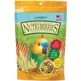 10 oz Lafeber Garden Veggie Nutri-Berries Parrot Food