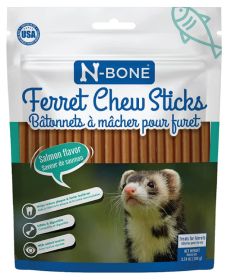 3.74 oz N-Bone Ferret Chew Sticks Salmon Recipe