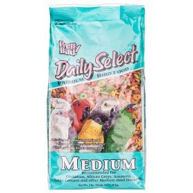 Medium - 3 lb Pretty Pets Pretty Bird Daily Select Premium Bird Food