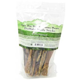 1 lb Papa Bow Wow Buffalo Bully Sticks Regular