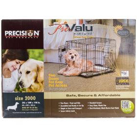 Size 2000 Precision Pet Pro Valu Great Crate Two Door