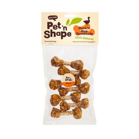 3 oz Pet n Shape Duck n Rice Dumbbells Dog Treats