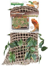 1 count Reptology Lizard-Lounger Vine Backdrop