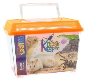 1 count Lees Kritter Keeper Small for Small Pets, Reptiles and Insects