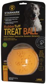 1 count Starmark RubberTuff Treat Ball Large