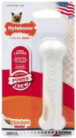 1 count Nylabone Dura Chew Bone Chicken Flavor Petite