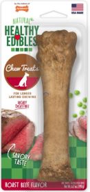 1 count Nylabone Healthy Edibles Chews Roast Beef Souper