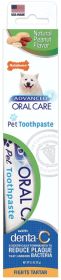 2.5 oz Nylabone Advanced Oral Care Natural Peanut Flavor Toothpaste for Dogs