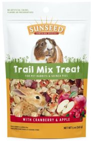 5 oz Sunseed Trail Mix Treat with Cranberry and Apple for Rabbits and Guinea Pigs