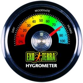 1 count Exo Terra Hygrometer Guage for Reptile Terrariums