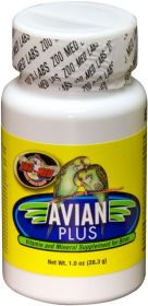 1 oz Zoo Med Avian Plus Bird Vitamin Supplement