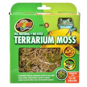 Large - 1 count Zoo Med All Natural Terrarium Moss