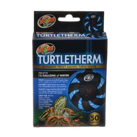 50 watt Zoo Med Turtletherm Automatic Preset Aquatic Turtle Heater