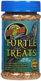 0.5 oz Zoo Med Turtle Treats Whole Krill High Protein Treat for All Turtles