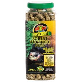 15 oz Zoo Med Natural Forest Tortoise Food