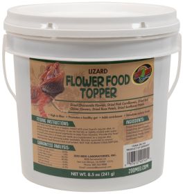 8.5 oz Zoo Med Lizard Flower Food Topper