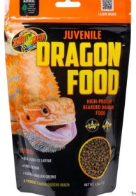 10 oz Zoo Med Juvenile Bearded Dragon Food