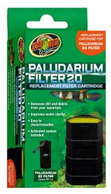 1 count Zoo Med Paludarium 20 Replacement Filter Cartridge