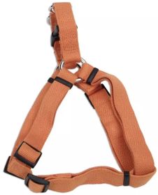 Coastal Pet New Earth Soy Comfort Wrap Dog Harness Pumpkin Orange (size: Medium - 1 count)