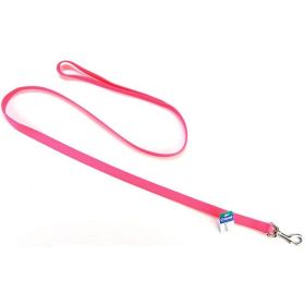 Coastal Pet Single Nylon Lead Neon Pink (size: 4 feet x 5/8"W)