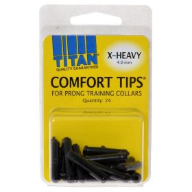 Titan Comfort Tips for Prong Training Collars (size: X-Heavy - 24 count)