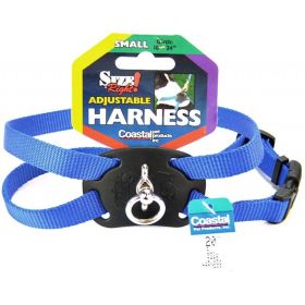 Coastal Pet Size Right Nylon Adjustable Pet Harness Blue (size: Small - 1 count)