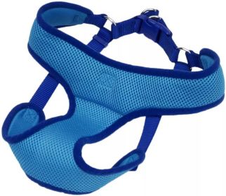 Coastal Pet Comfort Soft Wrap Adjustable Dog Harness Blue (size: X-Small - 1 count)