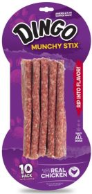 Dingo Munchy Stix with Real Chicken (size: 10 count)