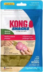 KONG Snacks for Dogs Puppy Recipe Small (size: 7 oz)