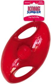 KONG Jumbler Football Dog Toy Medium / Large (size: 1 count)