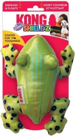 KONG Shieldz Tropics Frog Dog Toy Medium (size: 1 count)