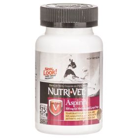 Nutri-Vet Aspirin for Medium and Large Dogs (size: 375 count (5 x 75 ct))