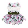 Pink Rose Harness Dress with Matching Leash